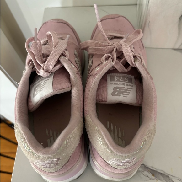 New balance 574 women’s pink suede - Picture 10 of 11